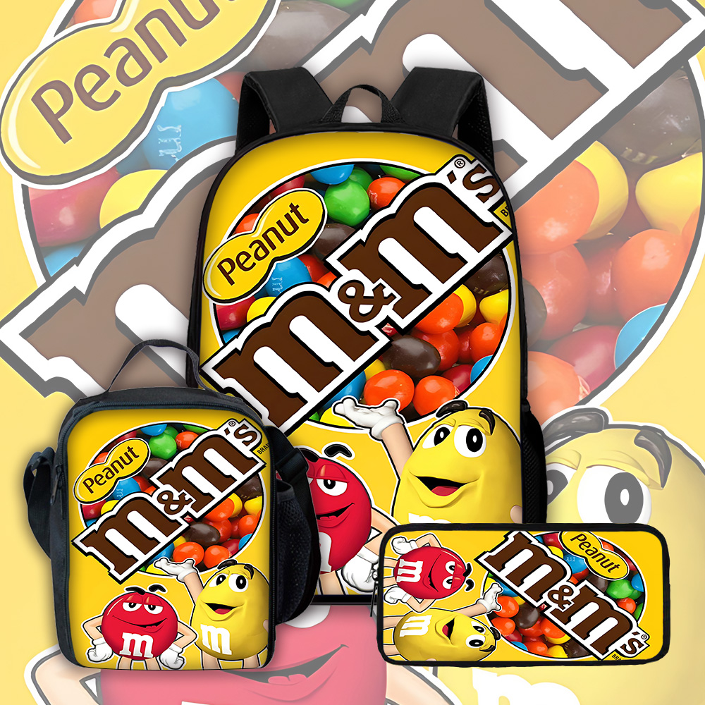 Kids Education School - Детский школьный рюкзак с логотипом M-M&M's