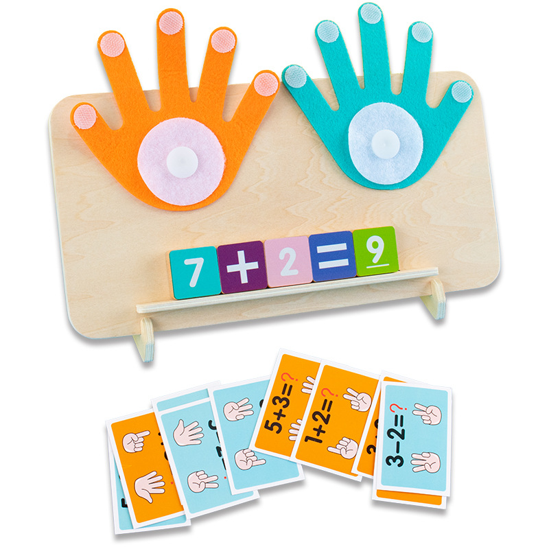 Kids Education Number - Детские игрушки Монтессори, деревянные цифры на