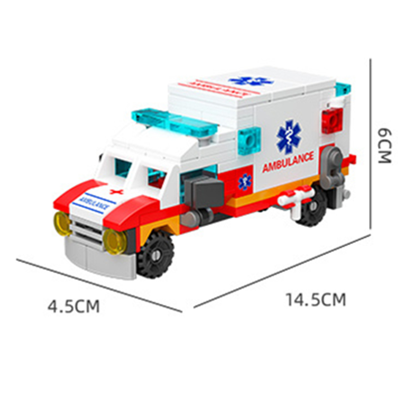 6в1 НОВЫЙ Скорая помощь Эскорт – обзор и цена Lego Set City