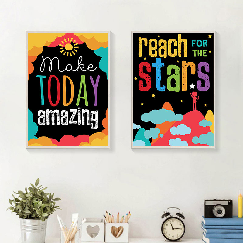 Красочные милые мечты, большие – обзор и цена Kids Education Quote